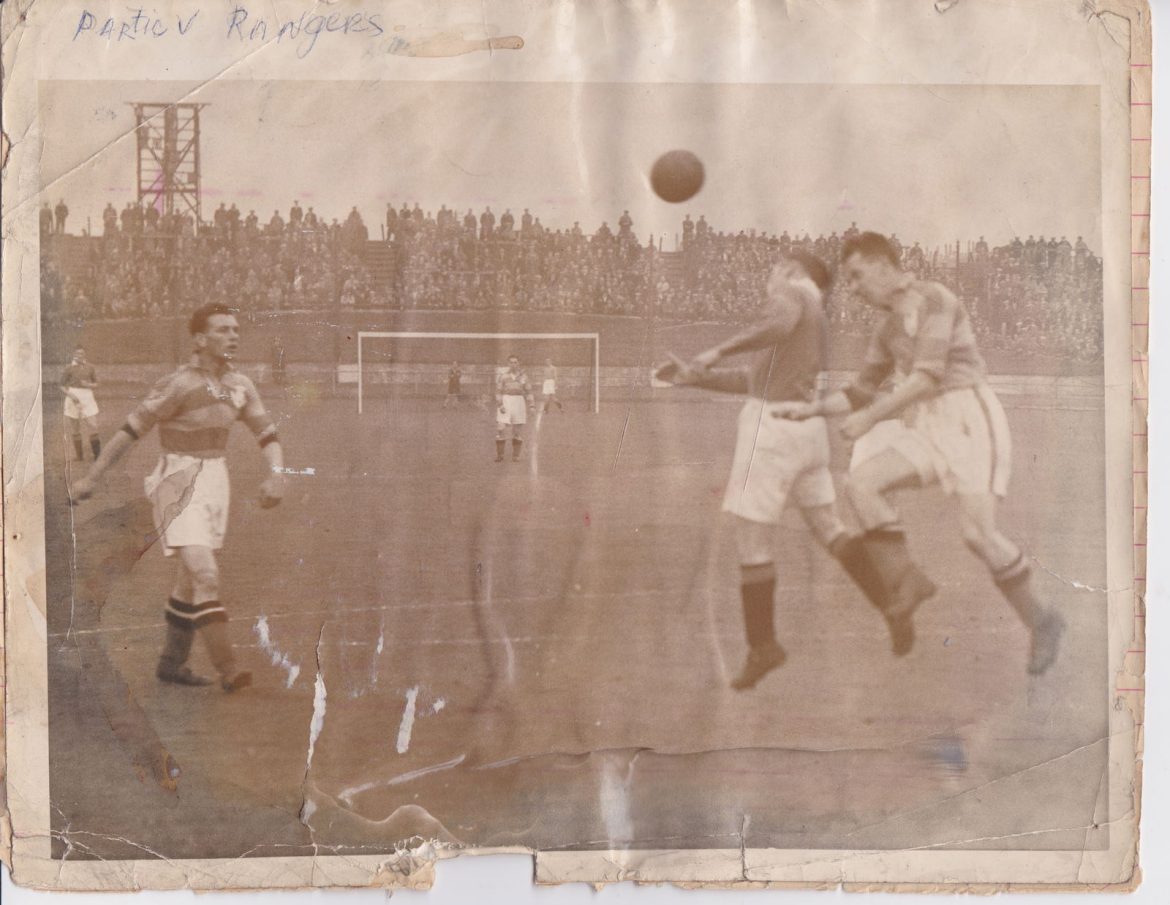 Times Past – picture from Partick Thistle v Rangers circa 1936