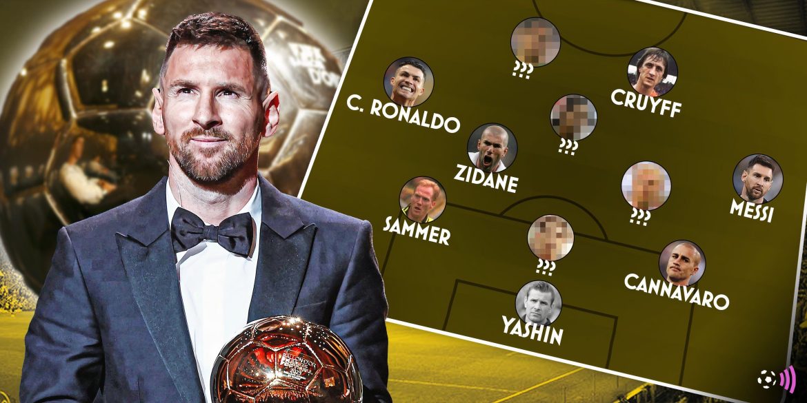 Ballon d'Or: Best winners XI, including Lionel Messi and Cristiano Ronaldo