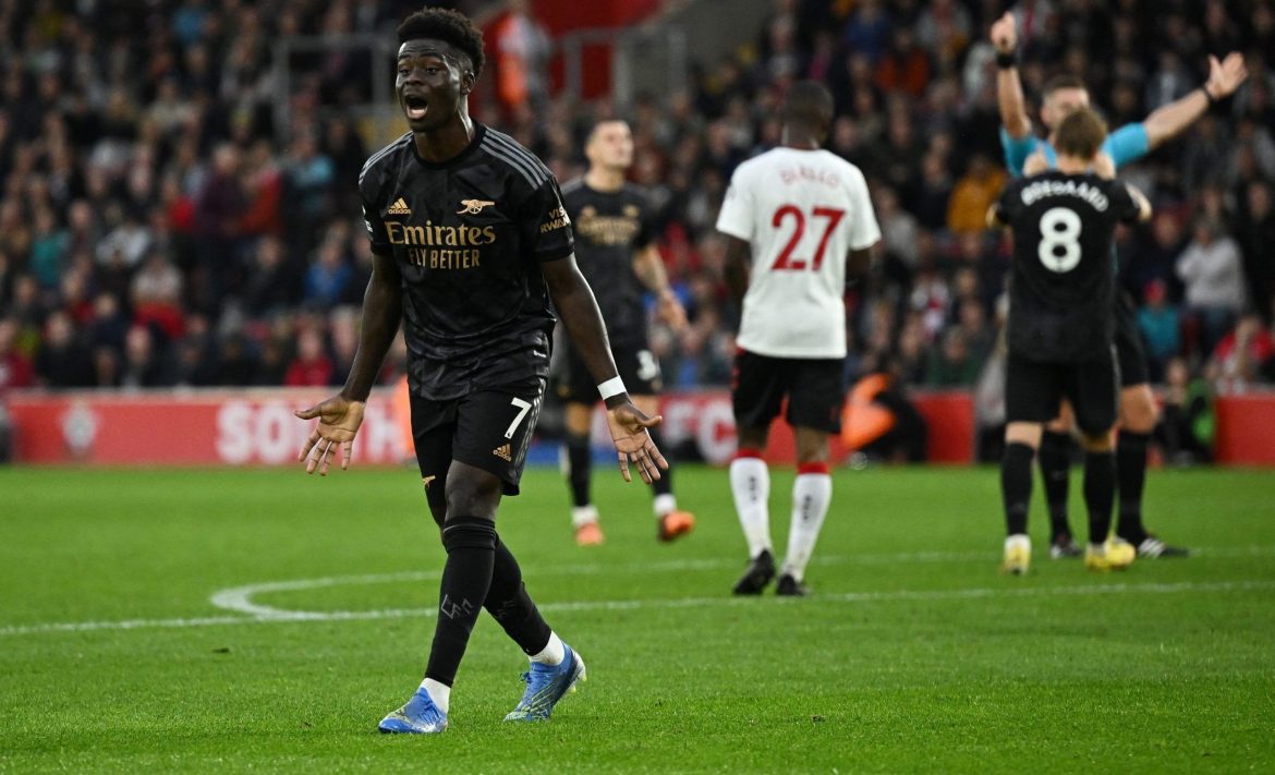 Arsenal drop Saka injury update